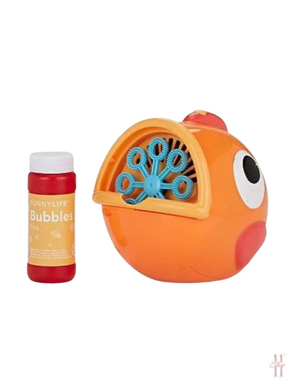 NEW SunnyLife Fishy Wind Up Bubbles - Orange